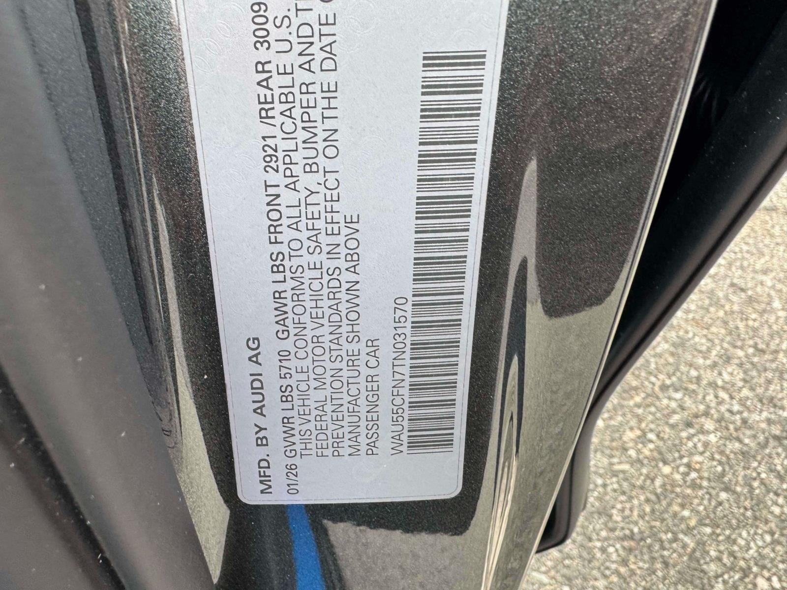 2026 Audi A6 Sedan 3.0