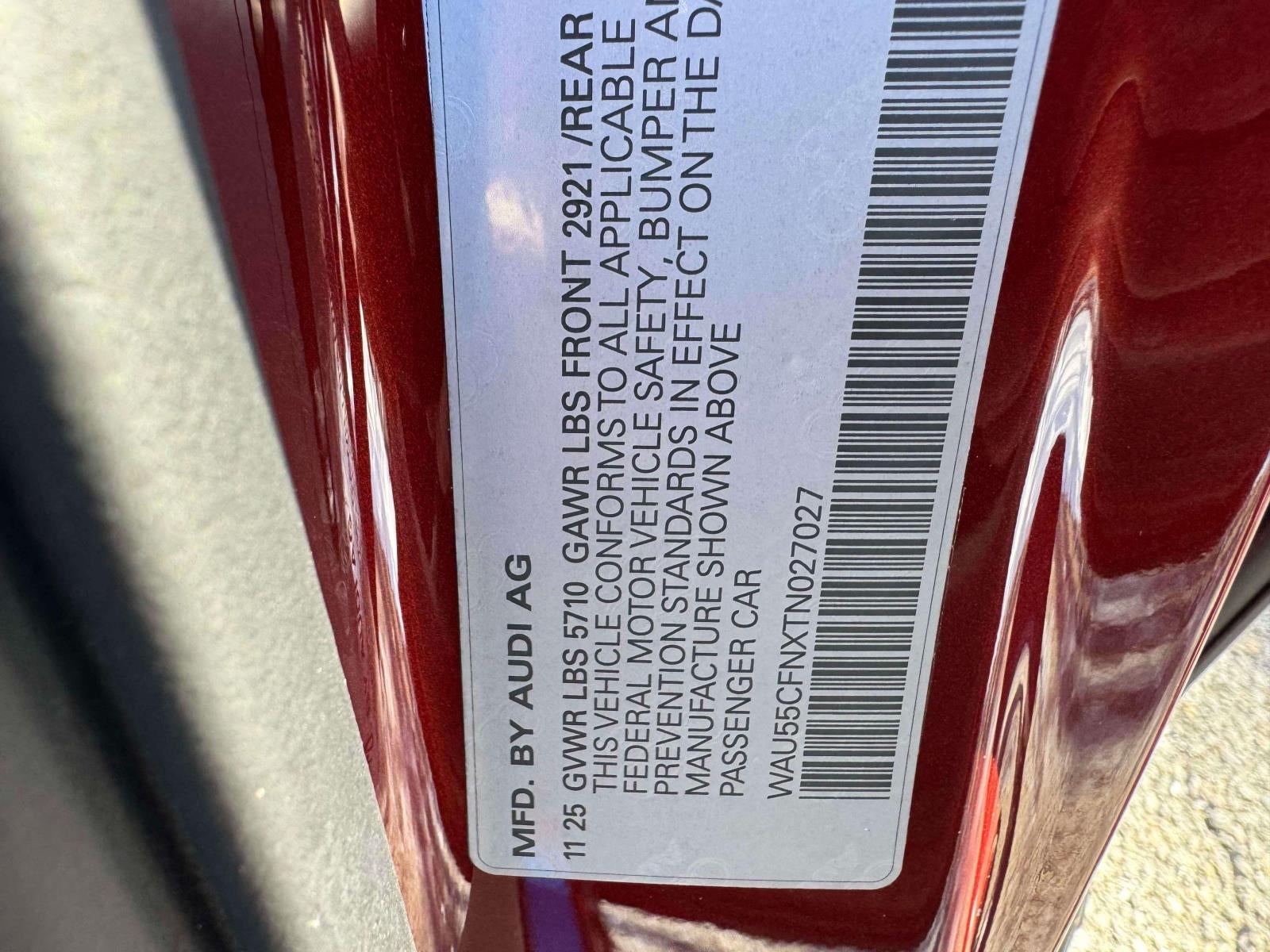 2026 Audi A6 Sedan 3.0