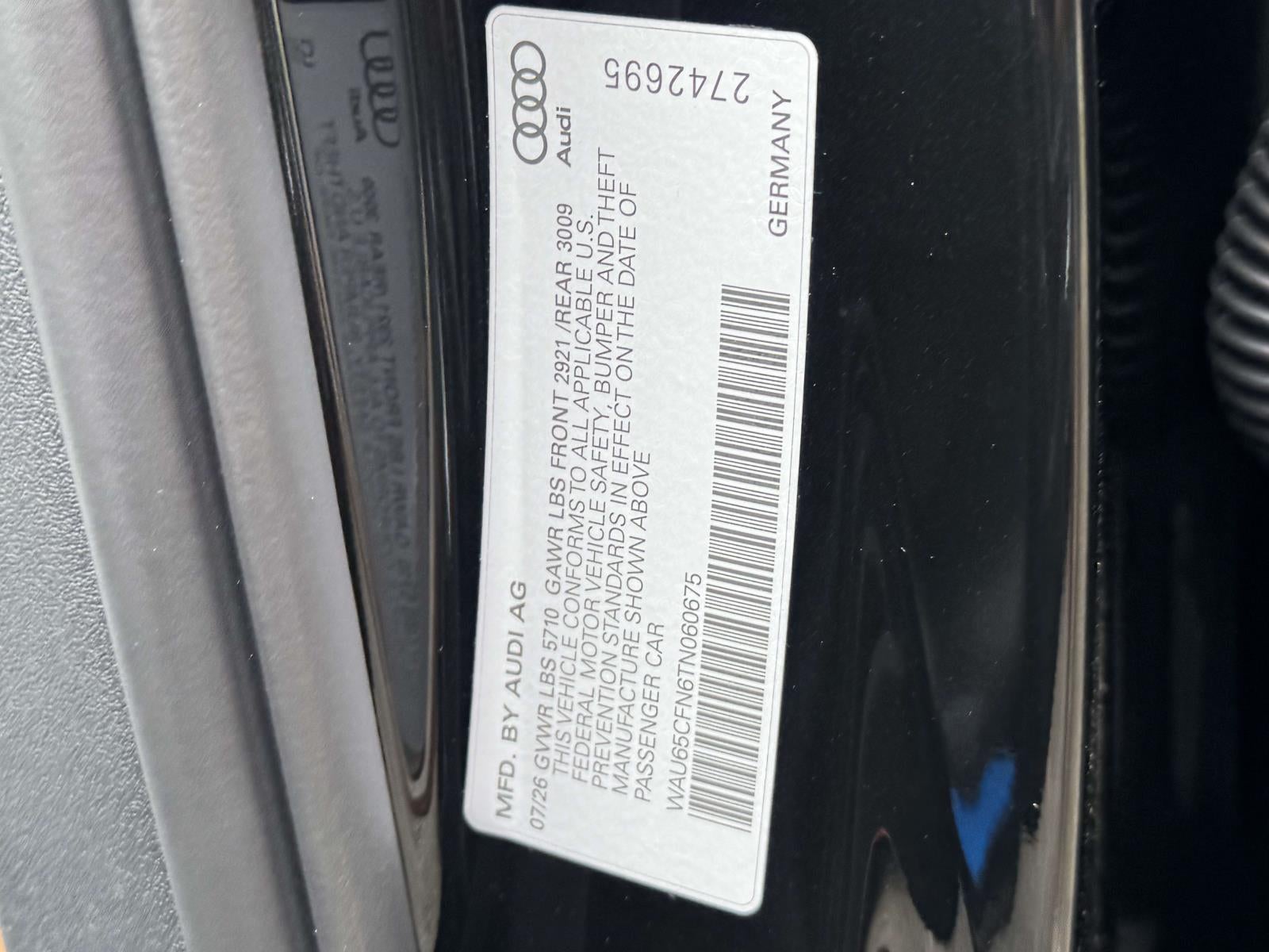 2026 Audi A6 Sedan Prestige