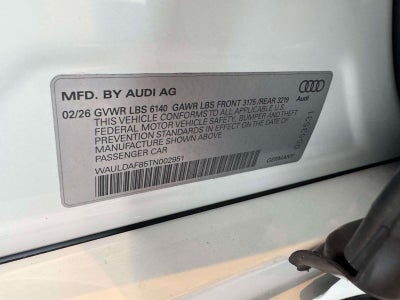2026 Audi A8 L 55