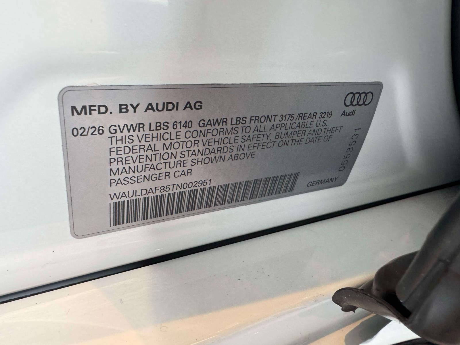 2026 Audi A8 L 55