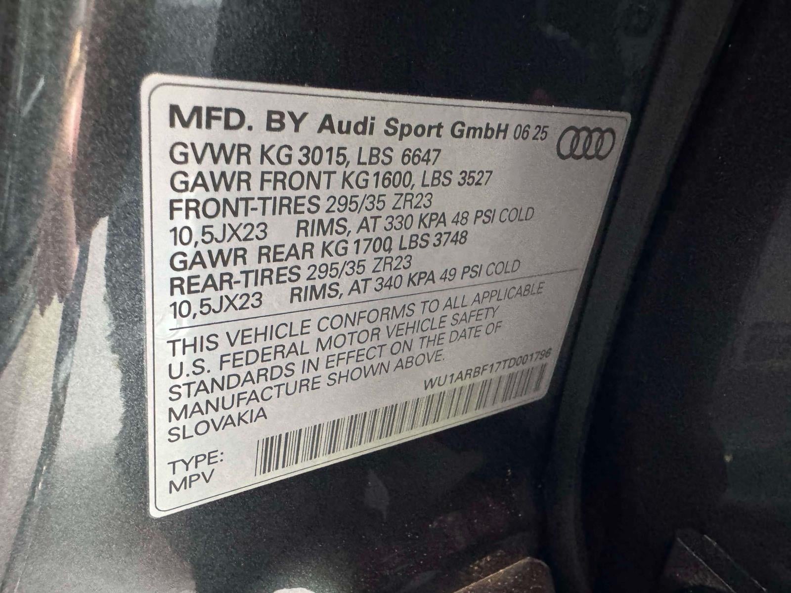 2026 Audi RS Q8 4.0T