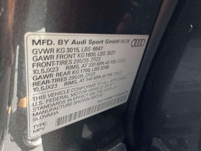 2027 Audi RS Q8 4.0T