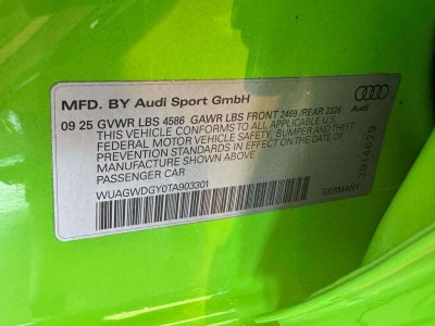 2026 Audi RS 3 quattro