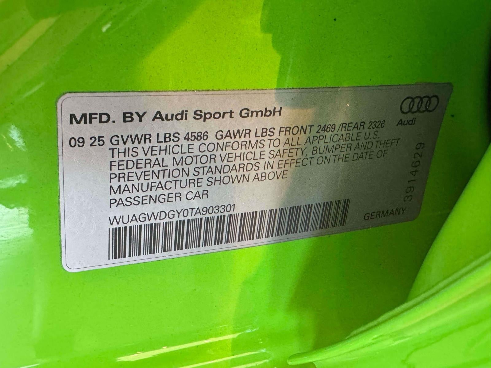 2026 Audi RS 3 quattro