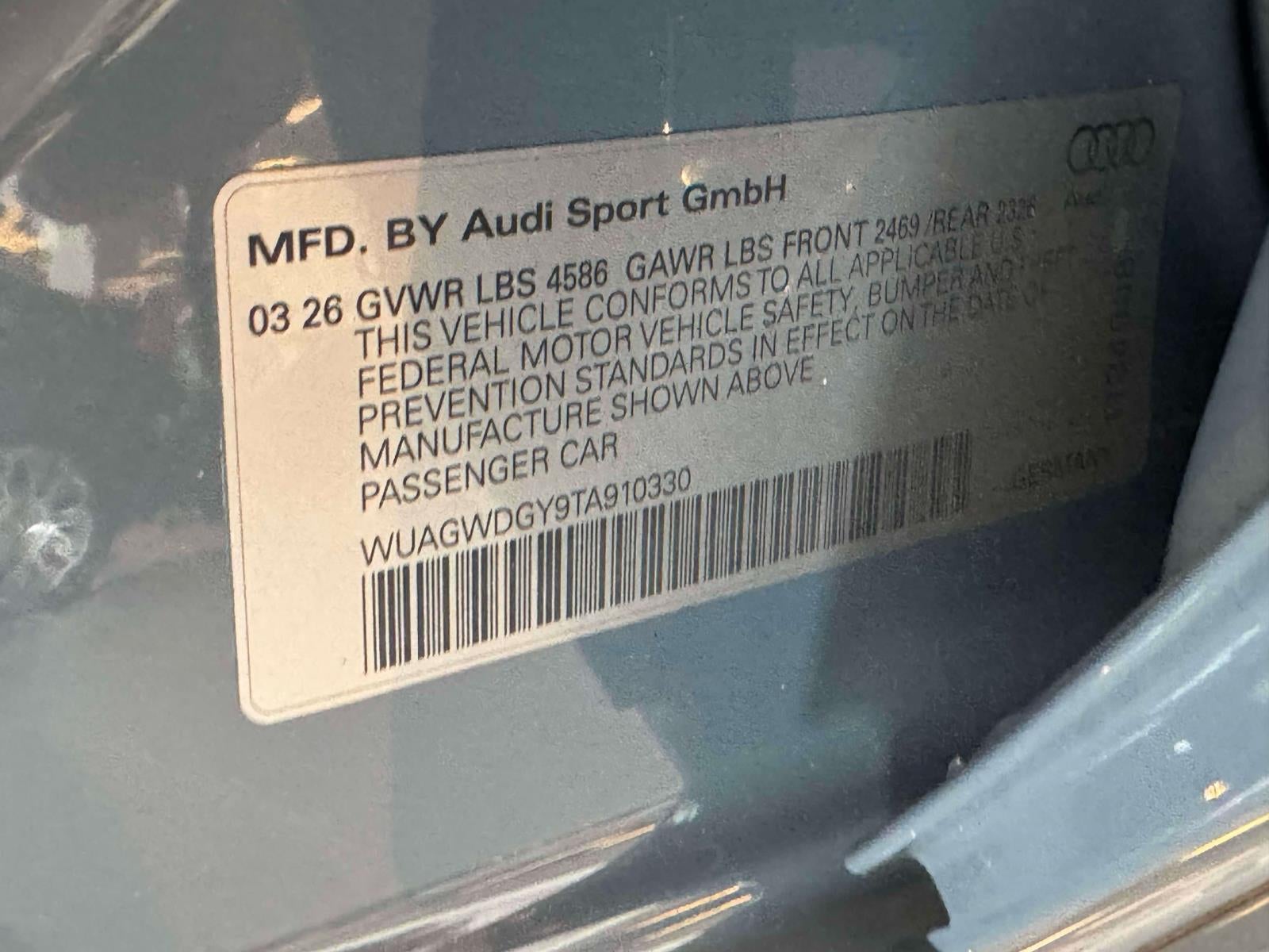 2026 Audi RS 3 2.5T