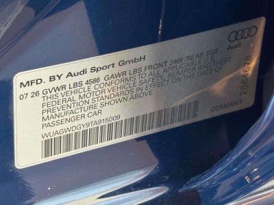 2026 Audi RS 3 2.5T