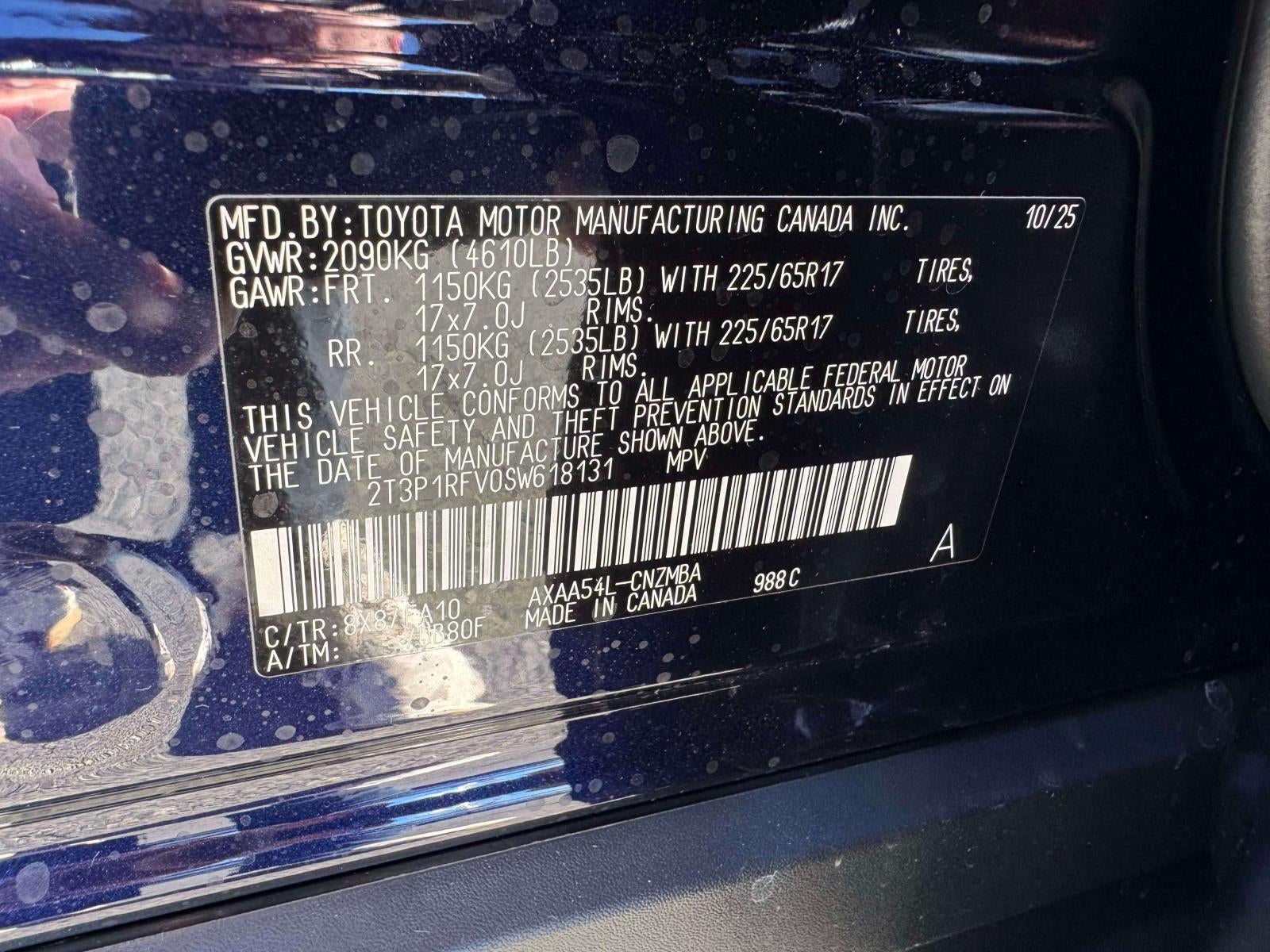 2025 Toyota RAV4 XLE