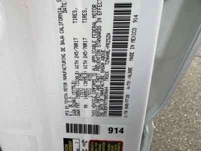 2026 Toyota Tacoma 2WD SR5