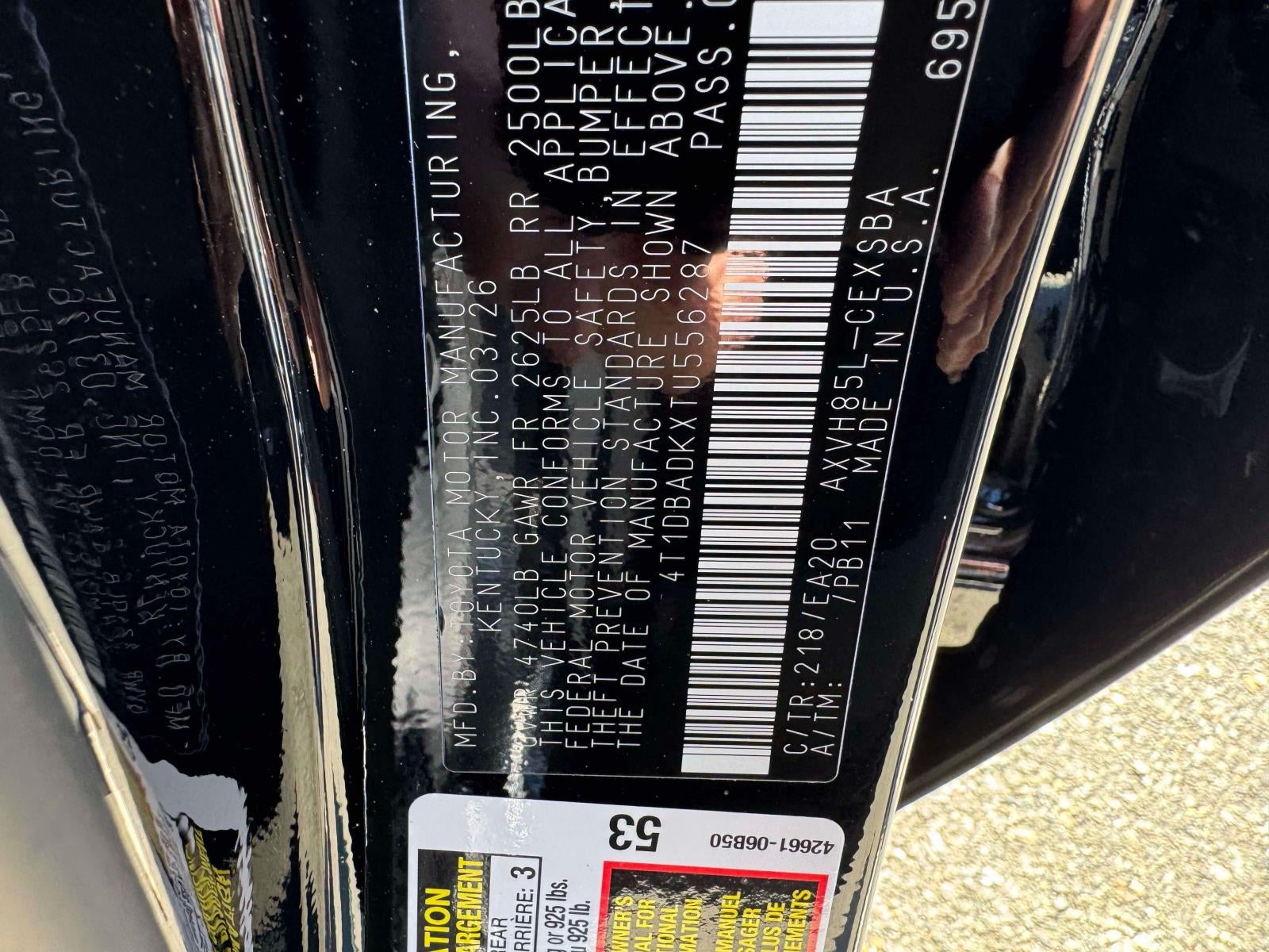 2026 Toyota Camry Nightshade AWD