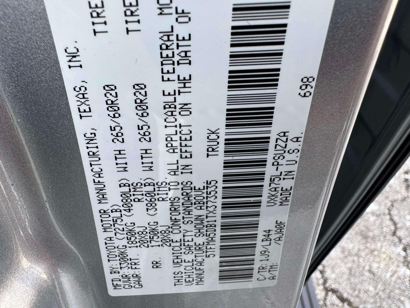 2026 Toyota Tundra 4WD 1794 Edition