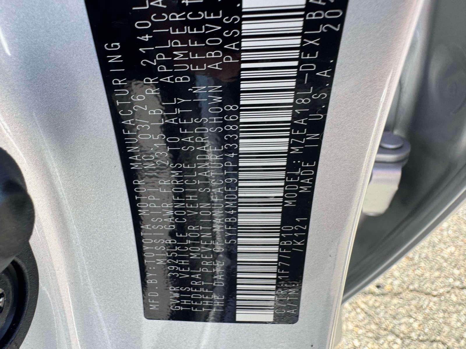 2026 Toyota Corolla LE