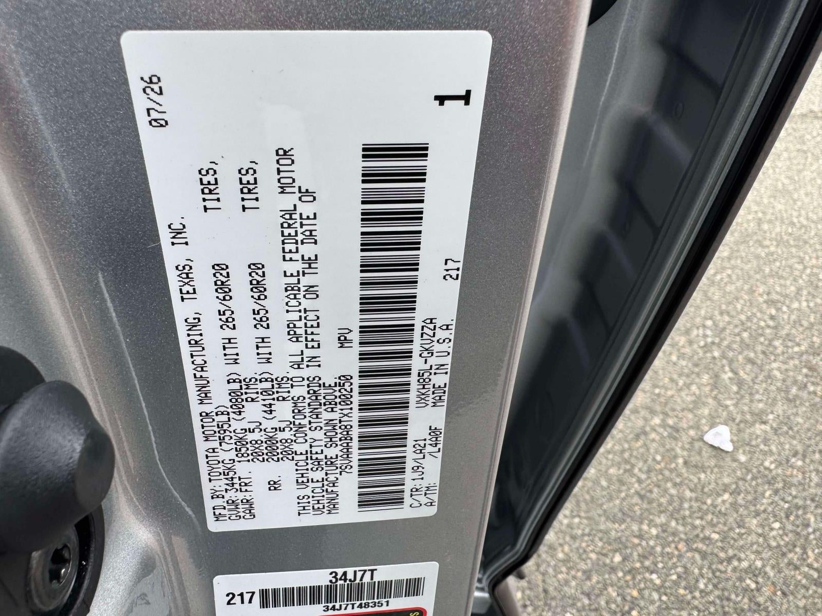 2026 Toyota Sequoia Platinum