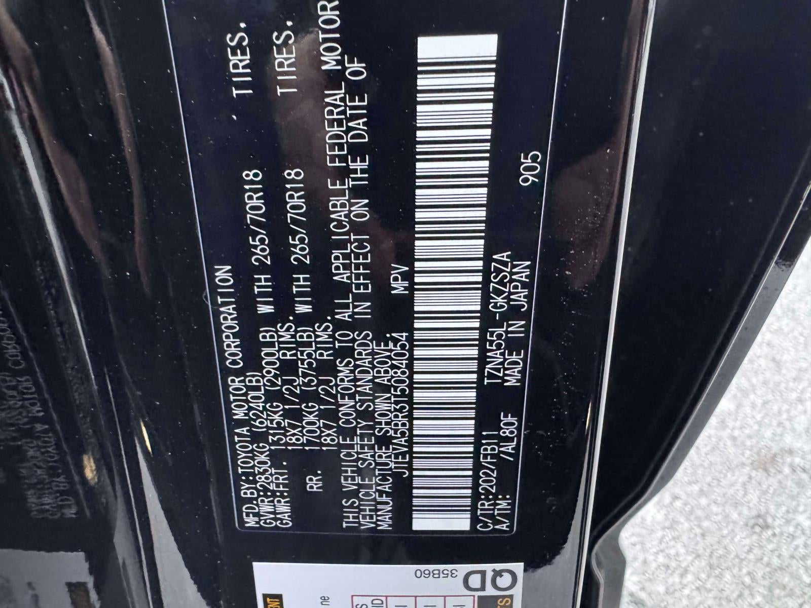 2026 Toyota 4Runner TRD Off-Road