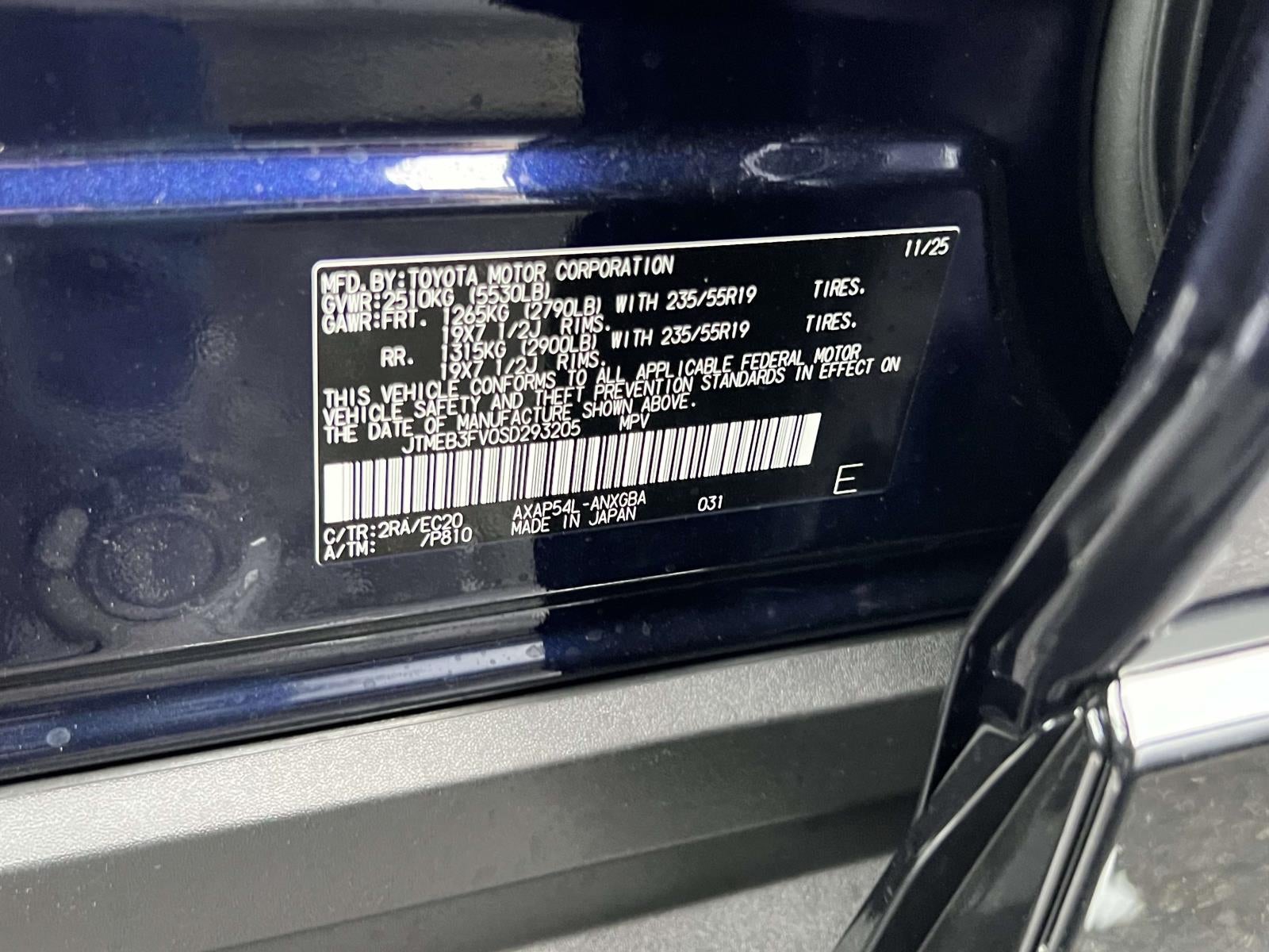 2025 Toyota RAV4 Plug-In Hybrid XSE