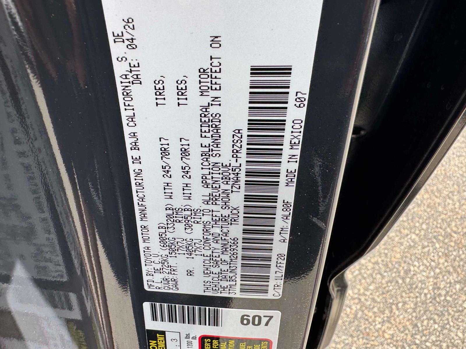 2026 Toyota Tacoma SR5
