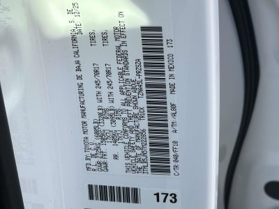 2026 Toyota Tacoma SR5