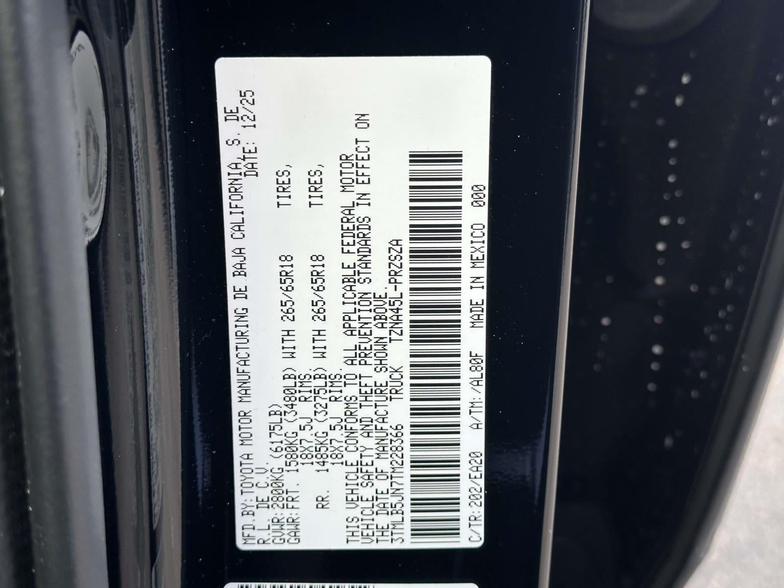 2026 Toyota Tacoma TRD Sport