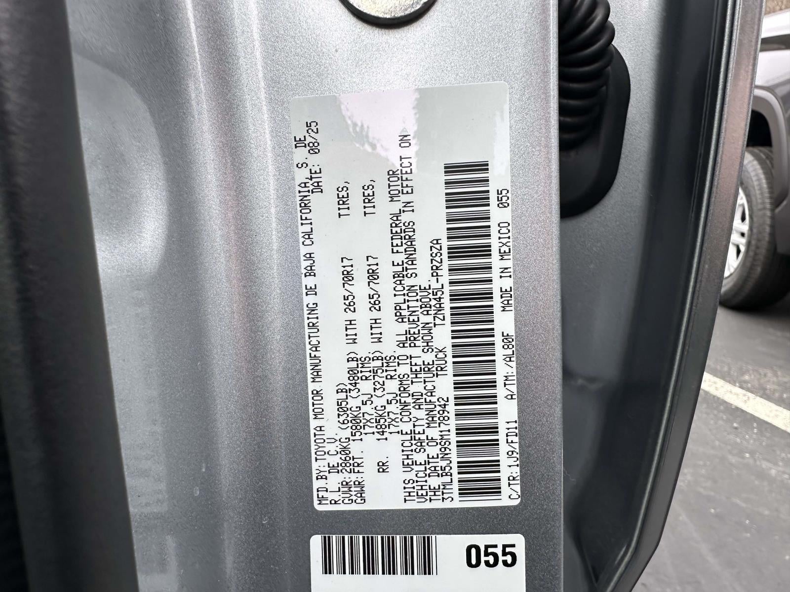 2025 Toyota Tacoma TRD Off-Road