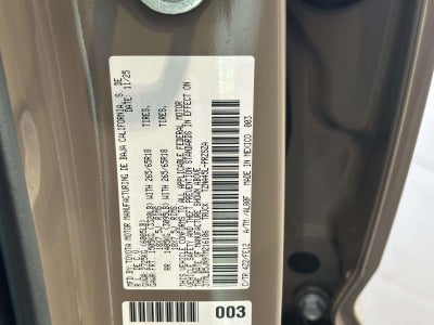 2026 Toyota Tacoma TRD Sport