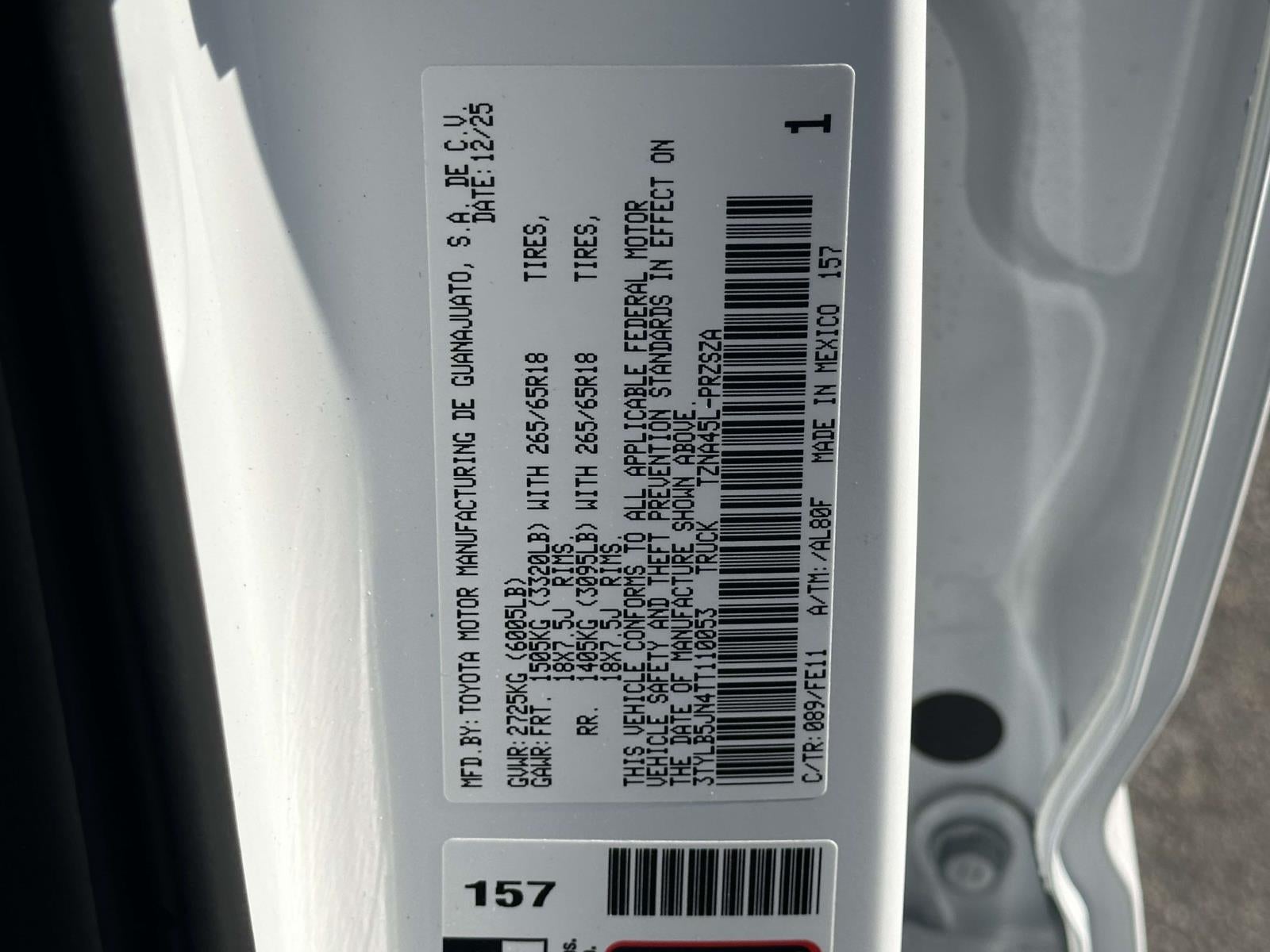 2026 Toyota Tacoma TRD Sport