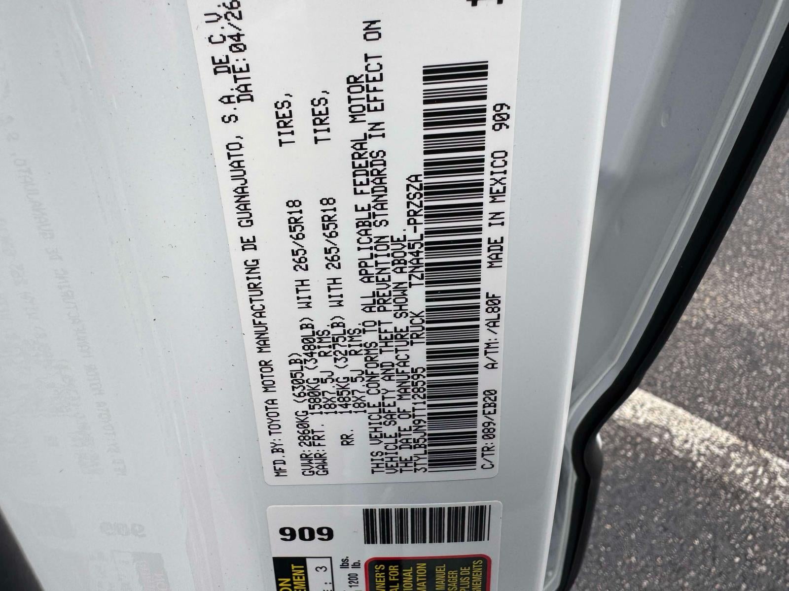2026 Toyota Tacoma Limited