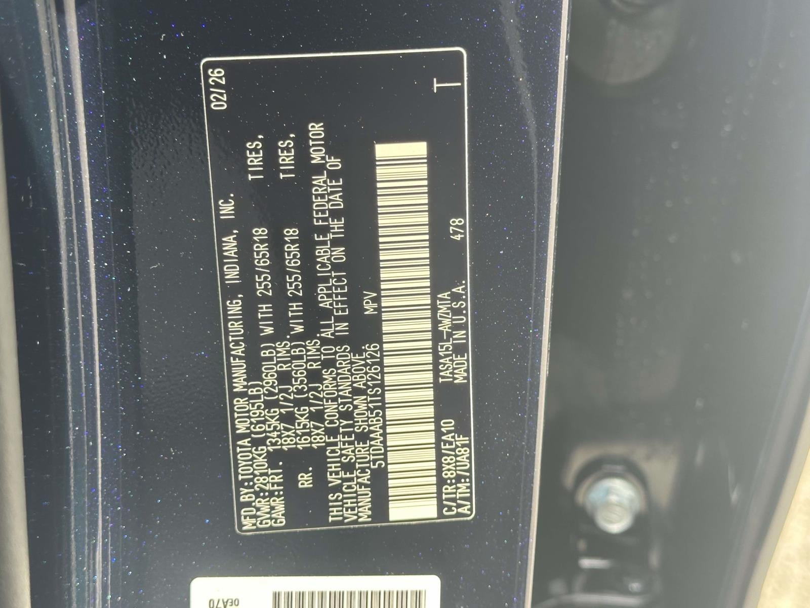 2026 Toyota Grand Highlander XLE