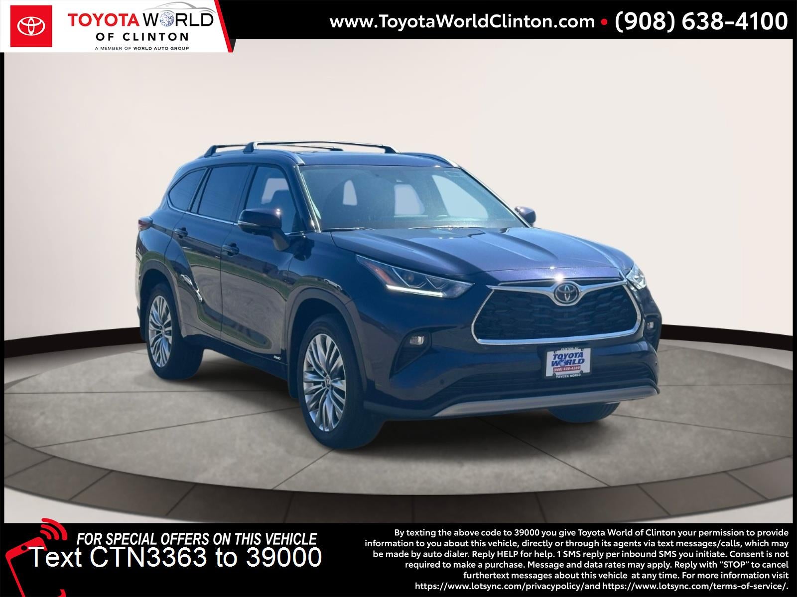 2026 Toyota Highlander Hybrid Platinum