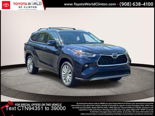 2026 Toyota Highlander Hybrid Platinum