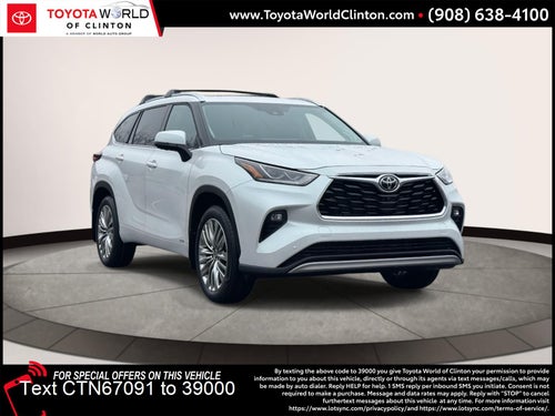 2026 Toyota Highlander Hybrid Platinum