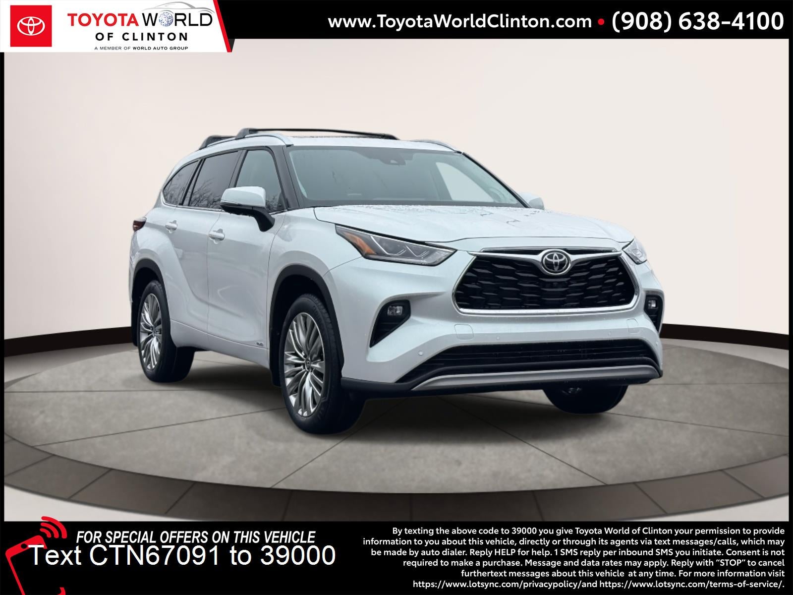 2026 Toyota Highlander Hybrid Platinum
