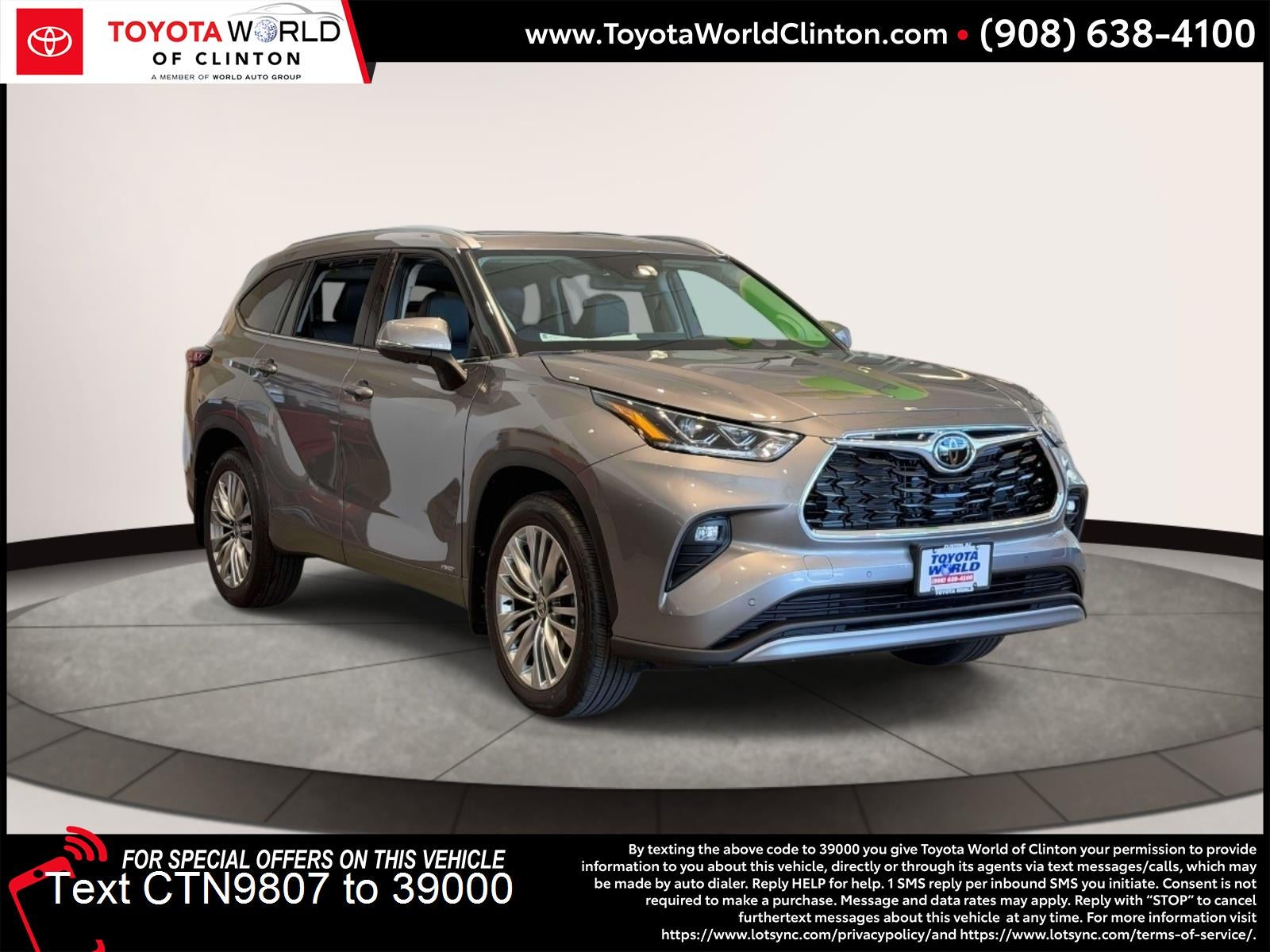 2026 Toyota Highlander Hybrid Platinum