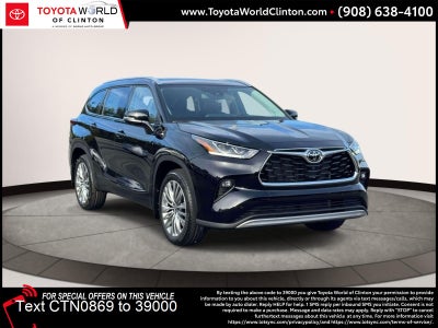 2026 Toyota Highlander Platinum