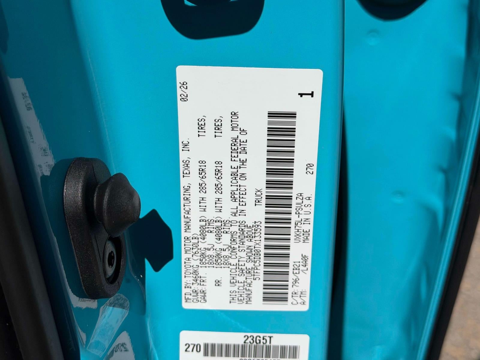 2026 Toyota Tundra i-FORCE MAX Tundra TRD Pro