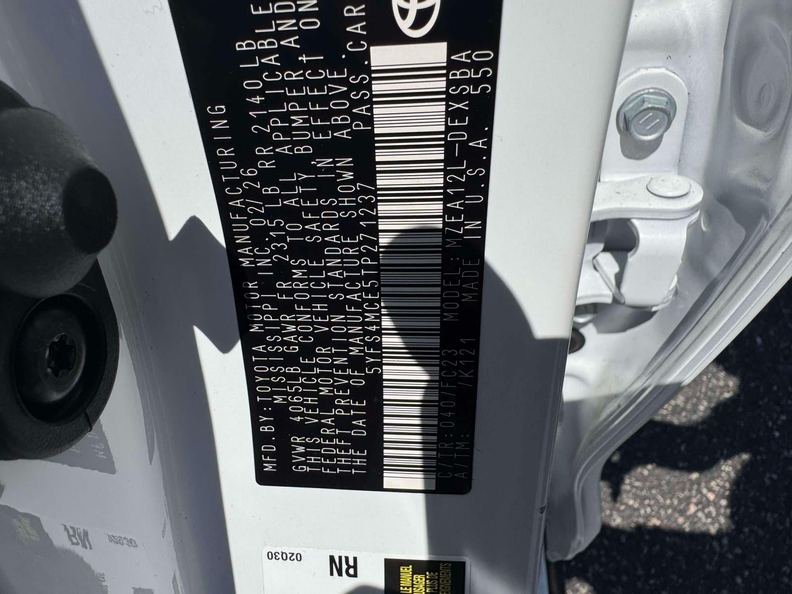 2026 Toyota Corolla SE