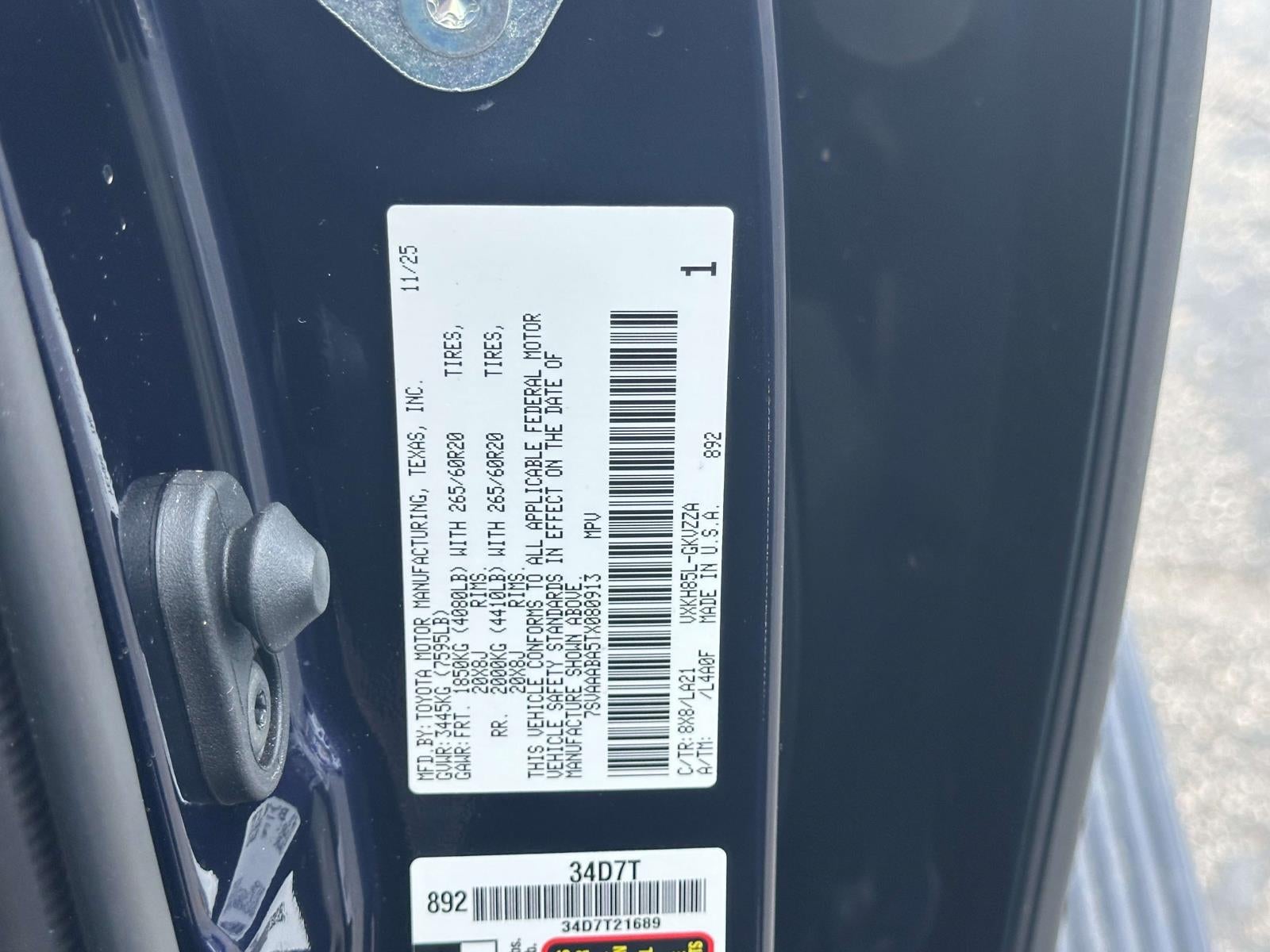 2026 Toyota Sequoia Platinum