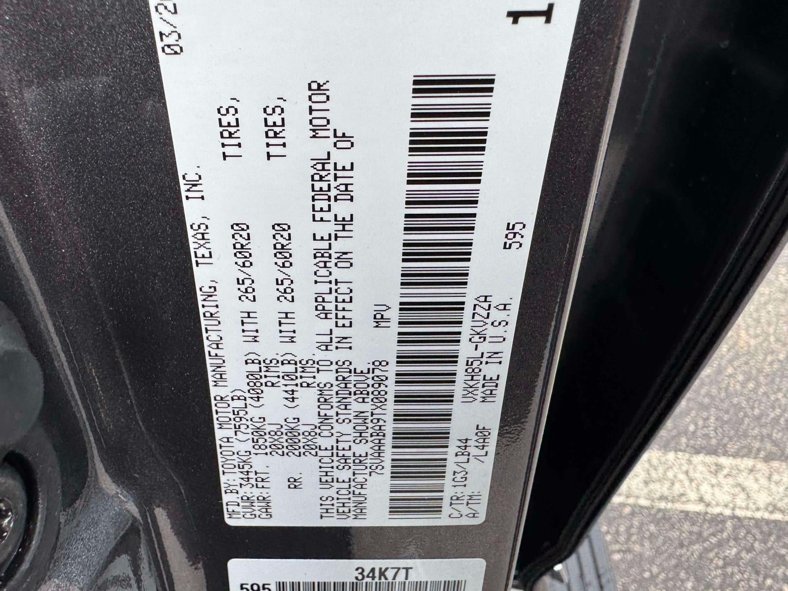 2026 Toyota Sequoia 1794 Edition