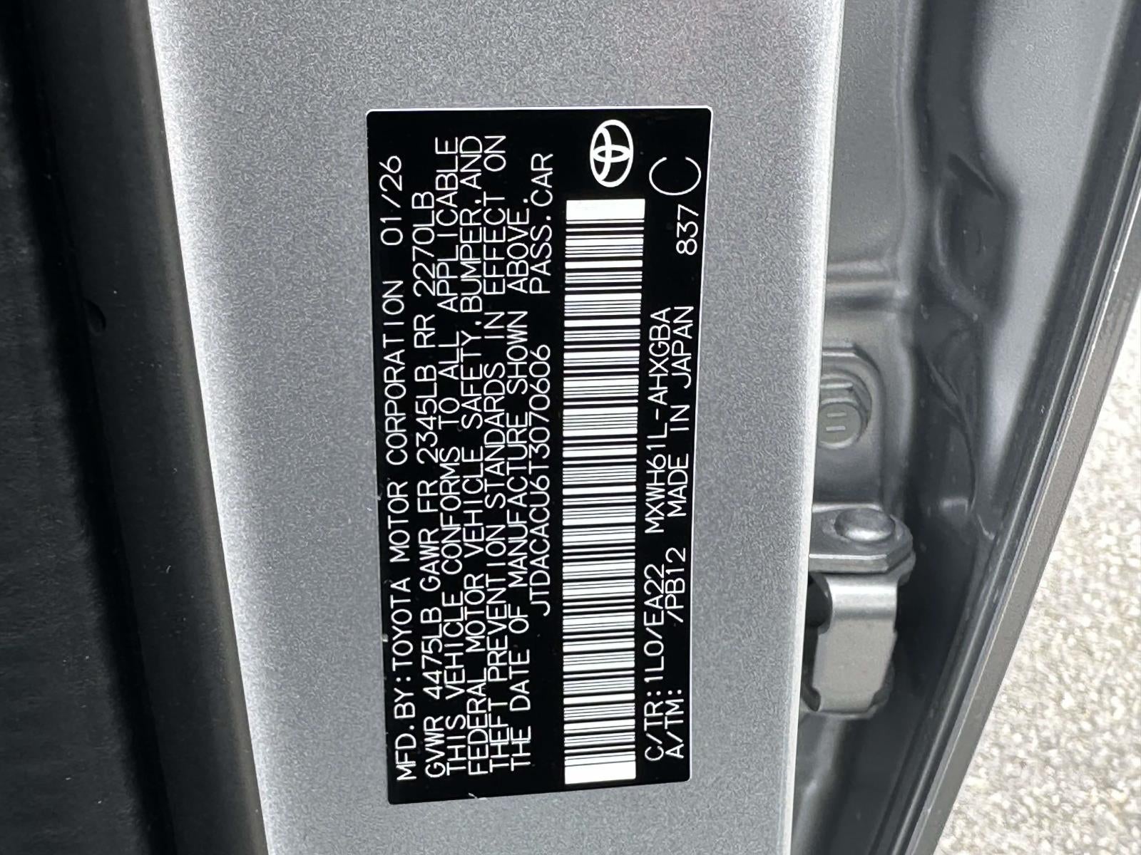 2026 Toyota Prius Plug-in Hybrid XSE