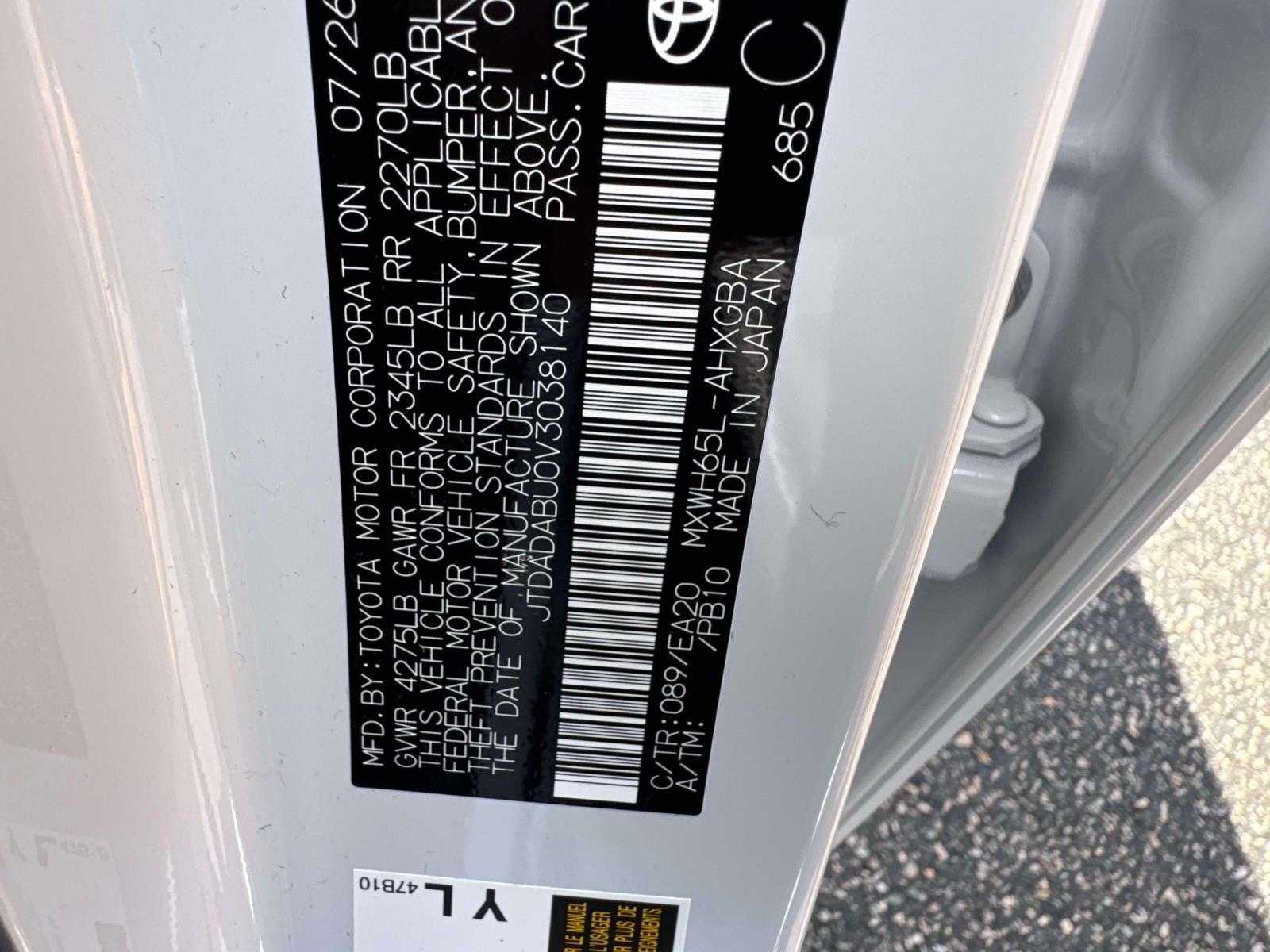 2027 Toyota Prius XLE AWD