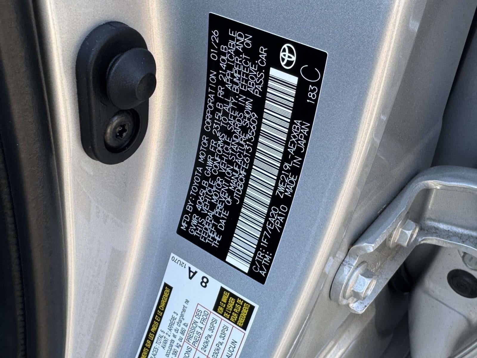 2026 Toyota Corolla Hybrid XLE