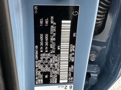 2026 Toyota Land Cruiser Base