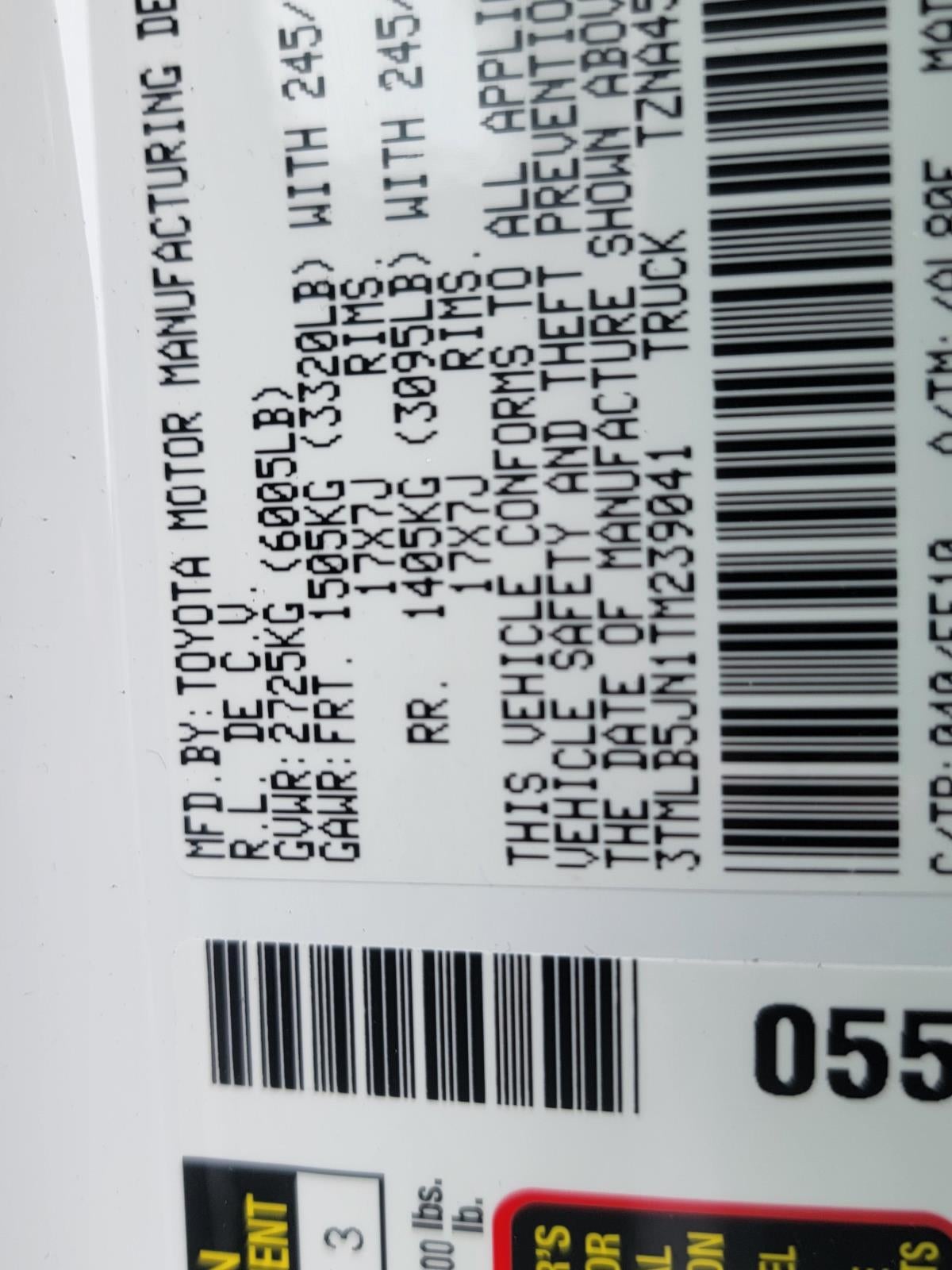 2026 Toyota Tacoma SR5