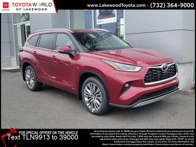2026 Toyota Highlander Hybrid Platinum