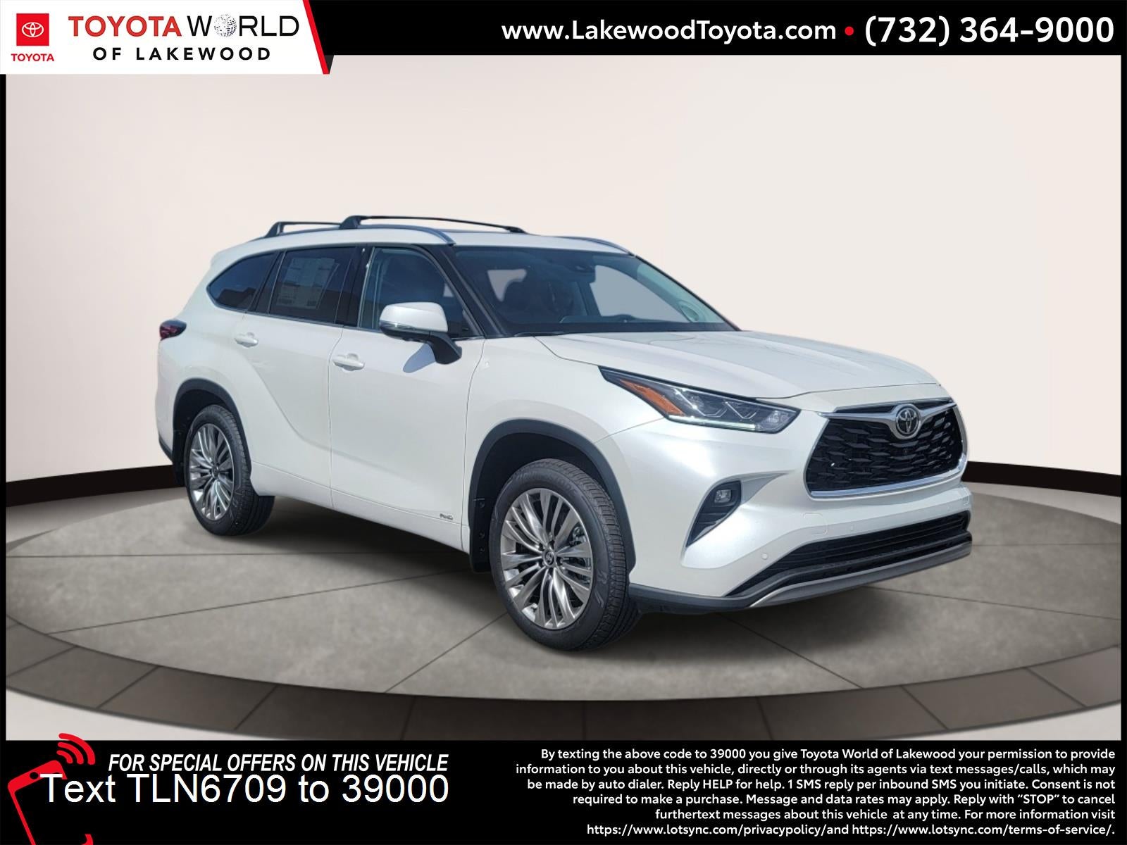 2026 Toyota Highlander Hybrid Platinum