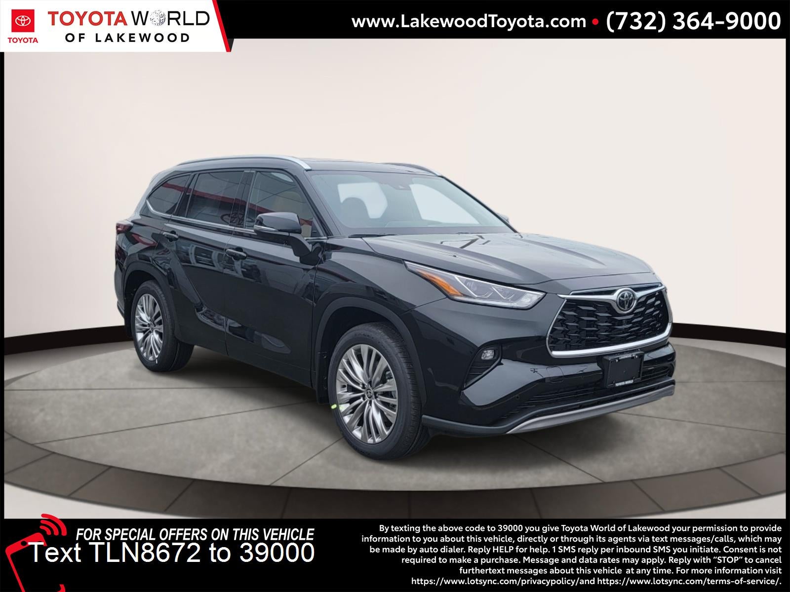 2026 Toyota Highlander Platinum