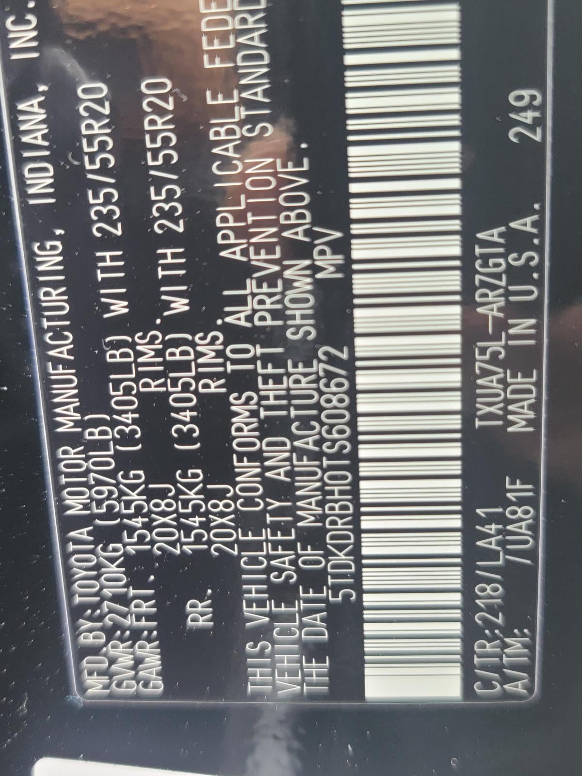 2026 Toyota Highlander Platinum
