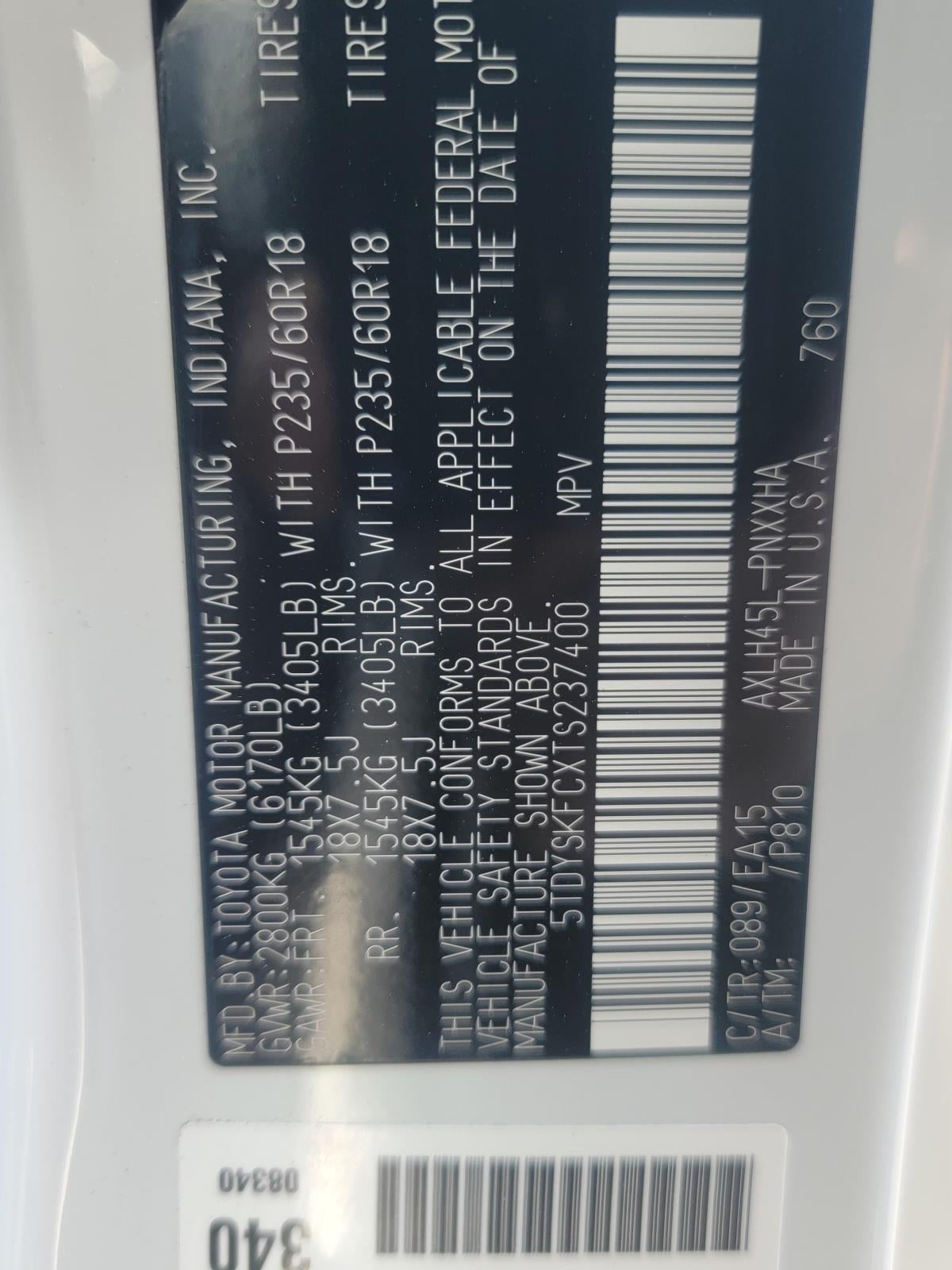 2026 Toyota Sienna XLE