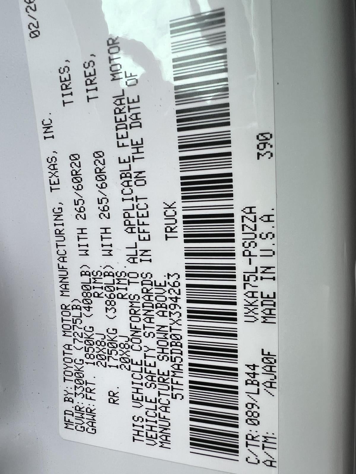 2026 Toyota Tundra 1794 Edition