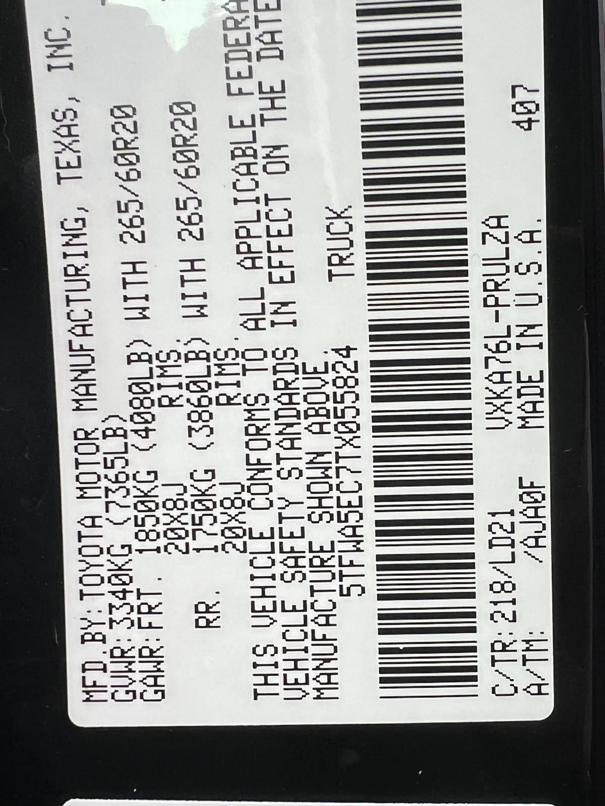 2026 Toyota Tundra Limited