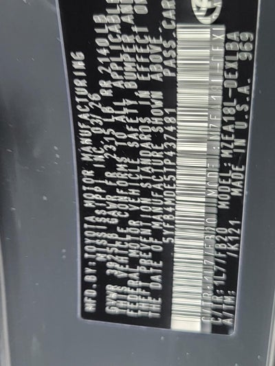 2026 Toyota Corolla LE